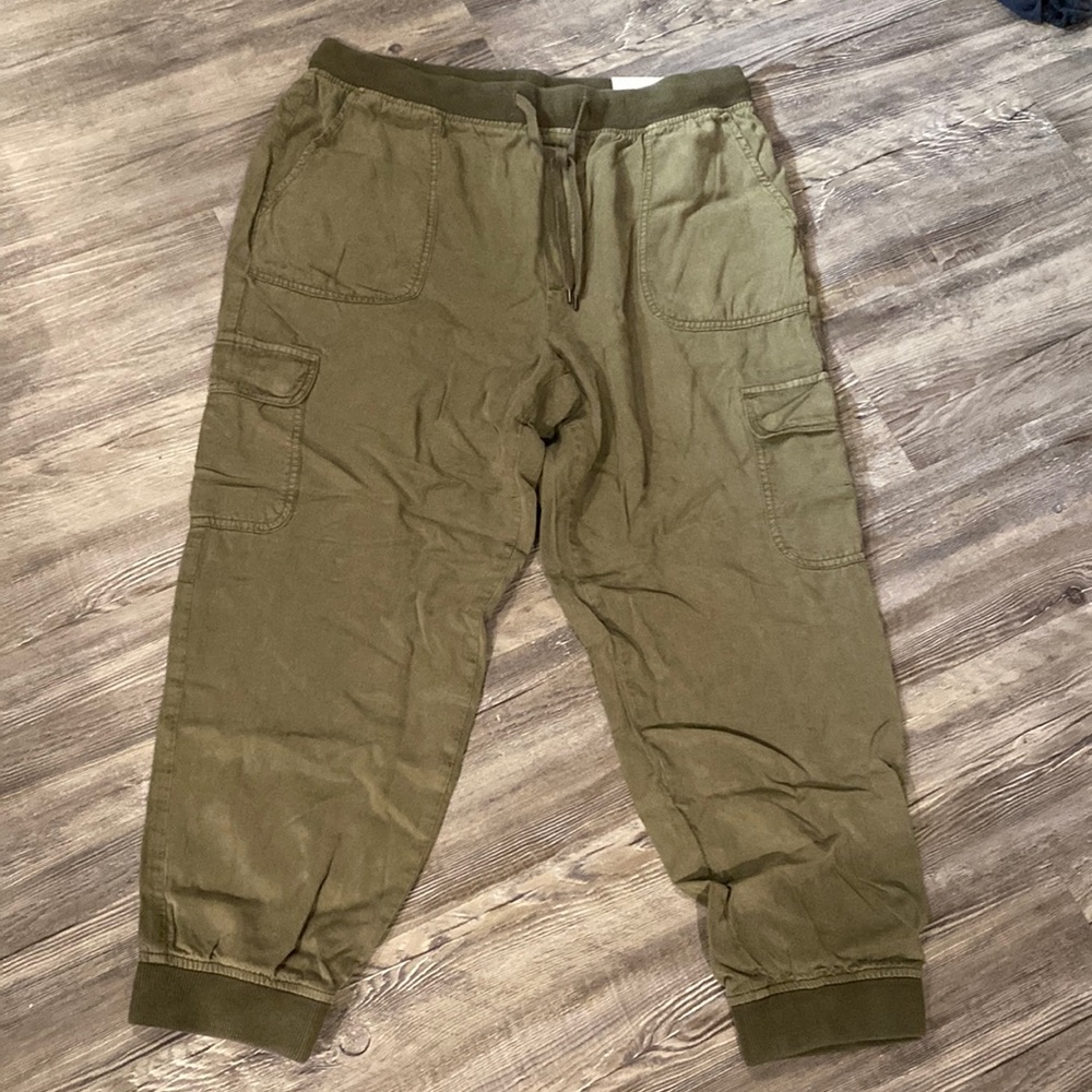 American Eagle Green Cargo Pants